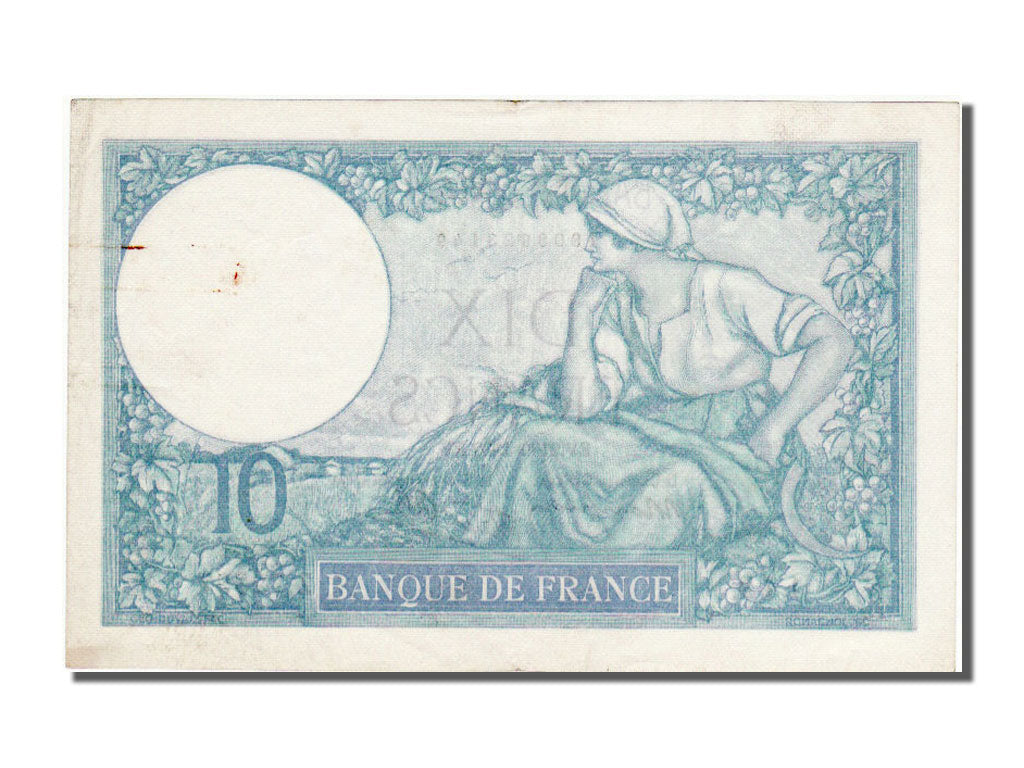 Francia, 10 Francs, 10 F 1916-1942 ''Minerve'', 1939, KM:84, 1939-09-21, SPL,...