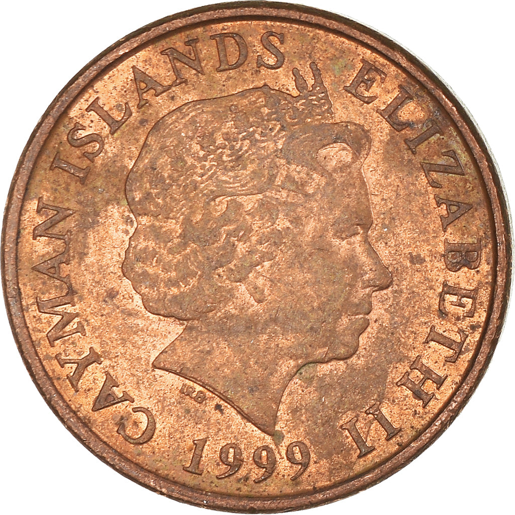 Moneda, Islas Caimán, Cent, 1999