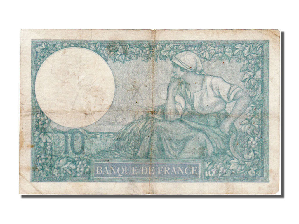 Francia, 10 Francs, 10 F 1916-1942 ''Minerve'', 1939, KM:84, 1939-10-05, MB+,...