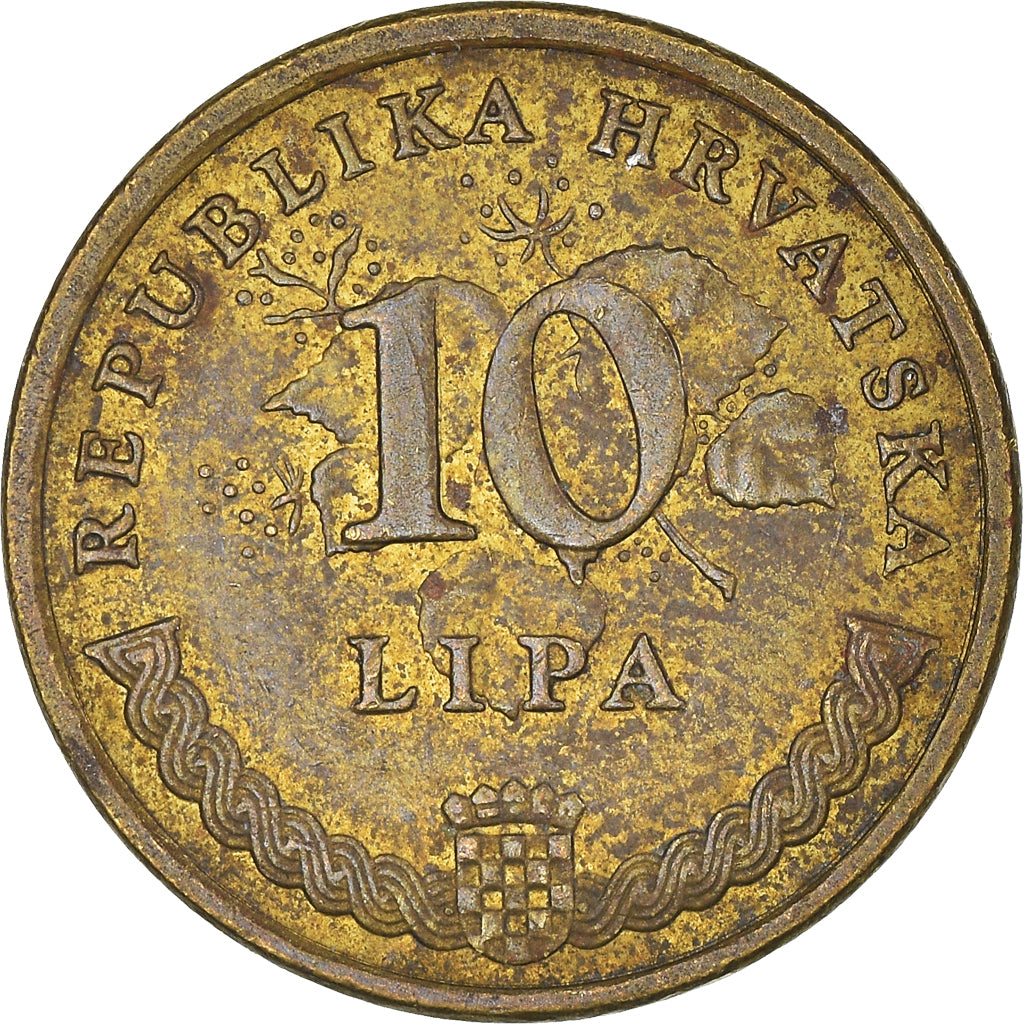 Coin, Croatia, 10 Lipa, 2003
