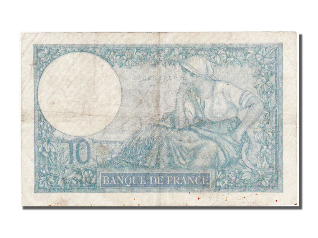 Biljet, Frankrijk, 10 Francs, 10 F 1916-1942 ''Minerve'', 1940, 1940-10-10, TTB