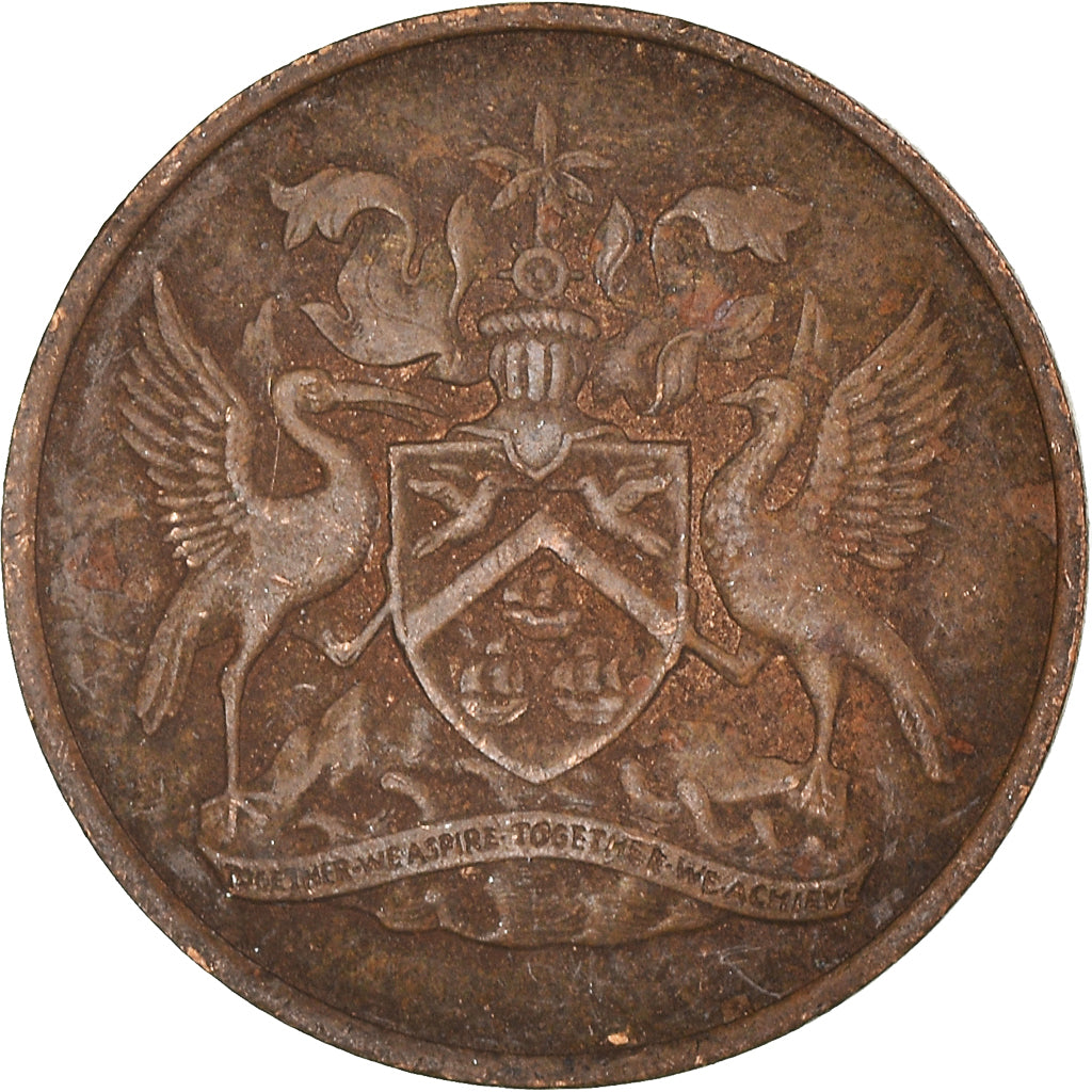 Moneta, TRINIDAD E TOBAGO, Cent, 1966