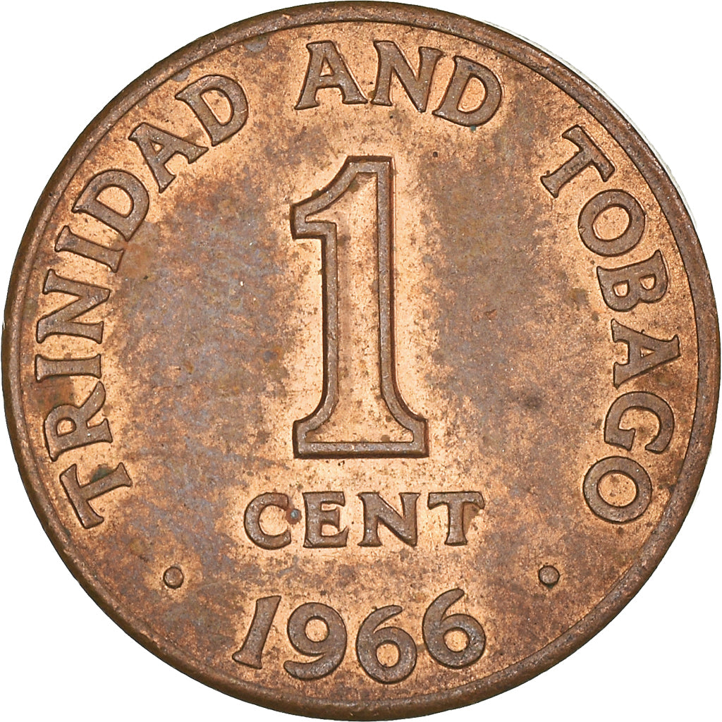 Moneta, TRINIDAD E TOBAGO, Cent, 1966