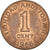 Moneda, TRINIDAD & TOBAGO, Cent, 1966