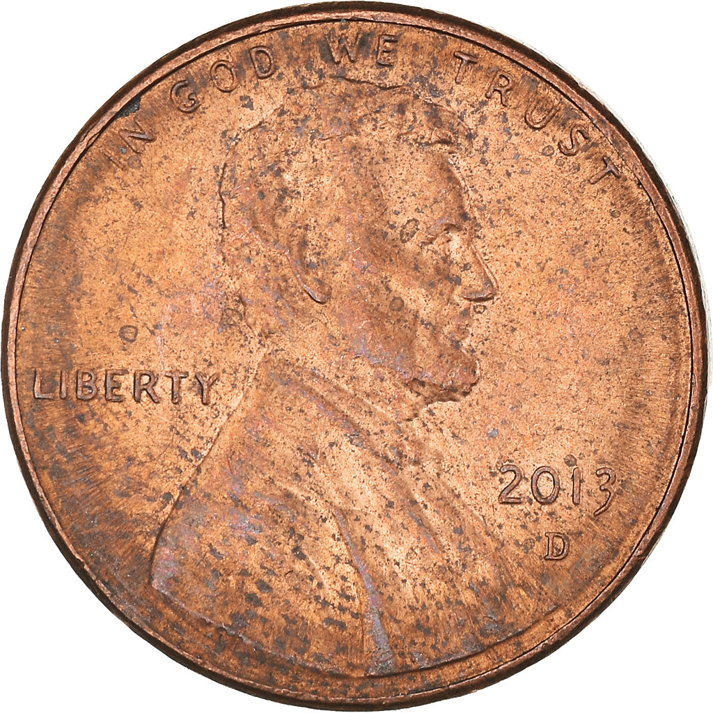 Moneta, USA, Cent, 1913