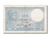 France, 10 Francs, 10 F 1916-1942 ''Minerve'', 1940, KM #84, 1940-11-07,...