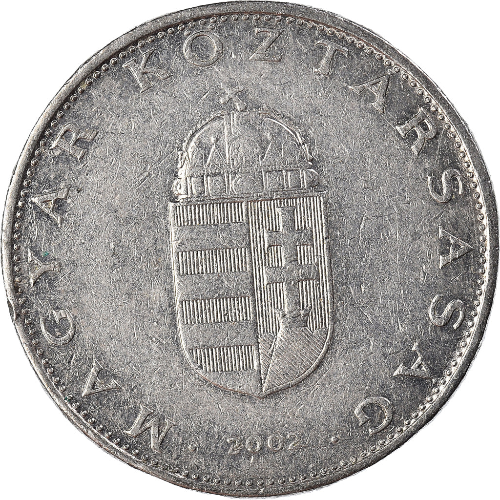 Moeda, Hungria, 10 Forint, 2002