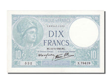 Geldschein, Frankreich, 10 Francs, 10 F 1916-1942 ''Minerve'', 1940, 1940-11-14