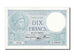 Geldschein, Frankreich, 10 Francs, 10 F 1916-1942 ''Minerve'', 1940, 1940-11-14