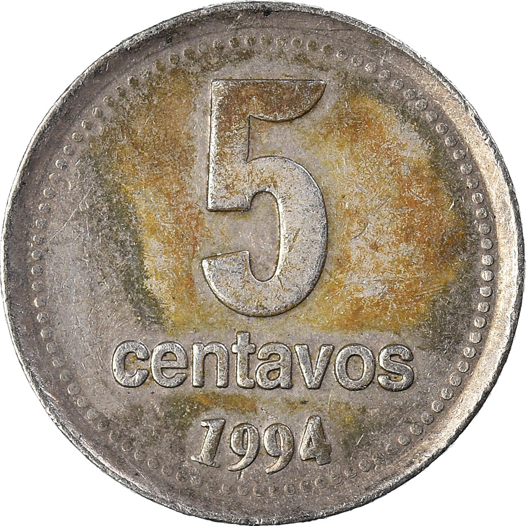 Moneta, Argentina, 5 Centavos, 1994