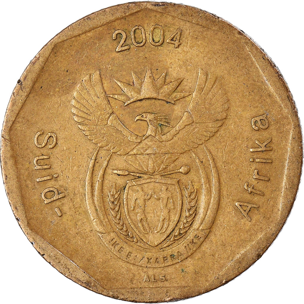 Munten, Zuid Afrika, 50 Cents, 2004