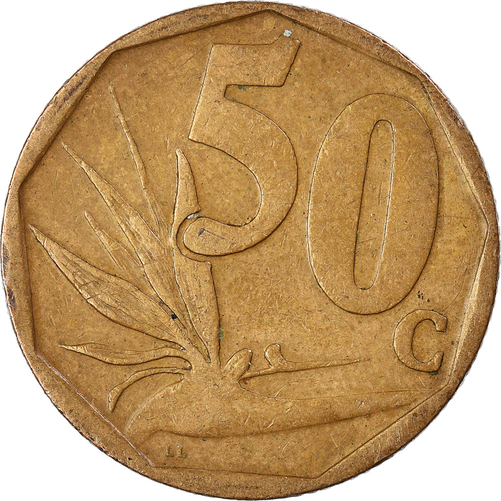 Munten, Zuid Afrika, 50 Cents, 2004