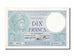 Banknot, Francja, 10 Francs, Minerve, 1940, 1940-12-12, UNC(63), Fayette:7.24