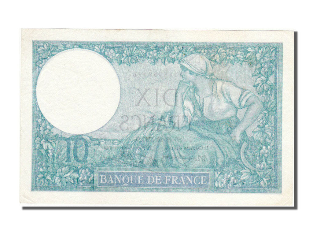 Banknot, Francja, 10 Francs, Minerve, 1940, 1940-12-12, UNC(63), Fayette:7.24