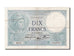 France, 10 Francs, 10 F 1916-1942 ''Minerve'', 1940, KM #84, 1940-12-12,...