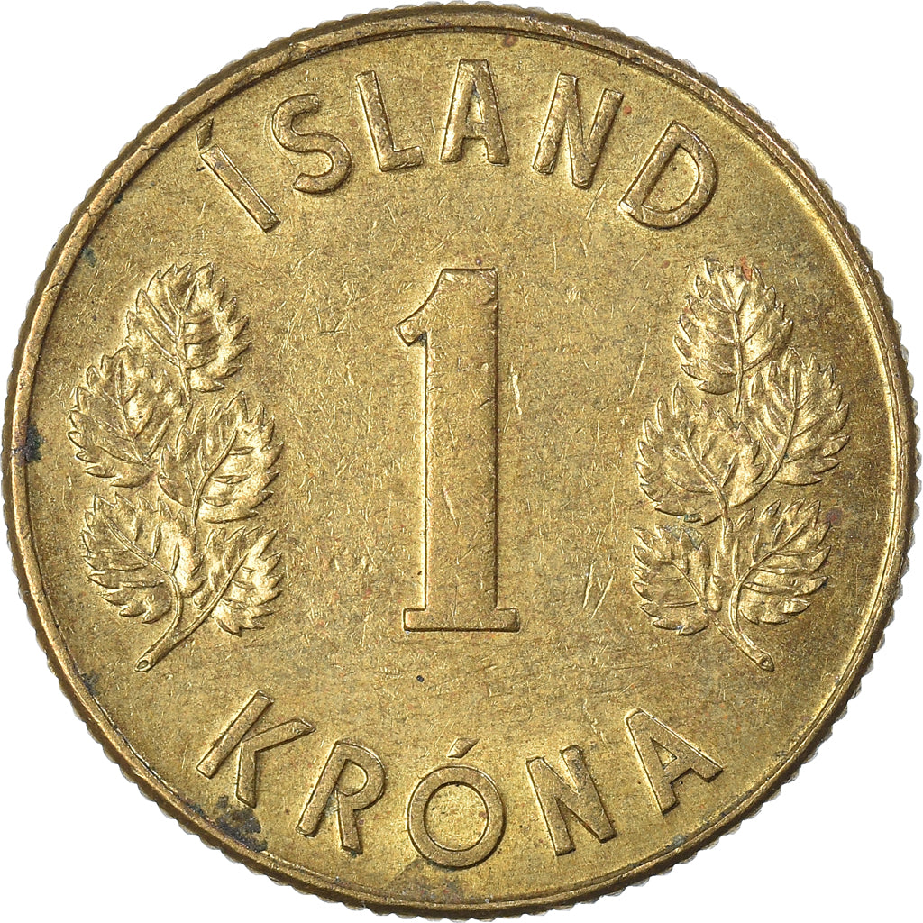 Münze, Iceland, Krona, 1973