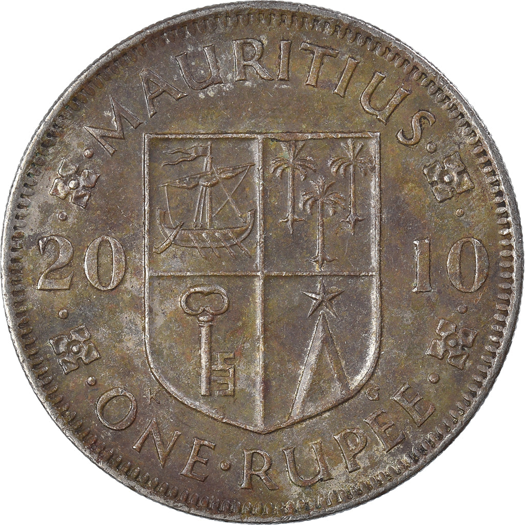 Moneta, Mauritius, Rupee, 2010