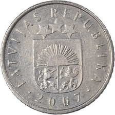 Coin, Latvia, 50 Santimu, 2007