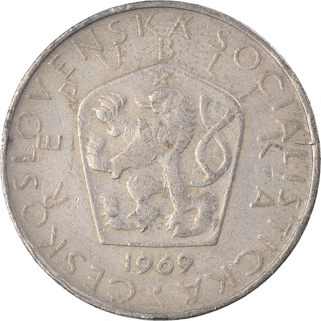 Munten, Tsjecho-Slowakije, 5 Korun, 1969