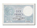 Geldschein, Frankreich, 10 Francs, 10 F 1916-1942 ''Minerve'', 1941, 1941-06-19