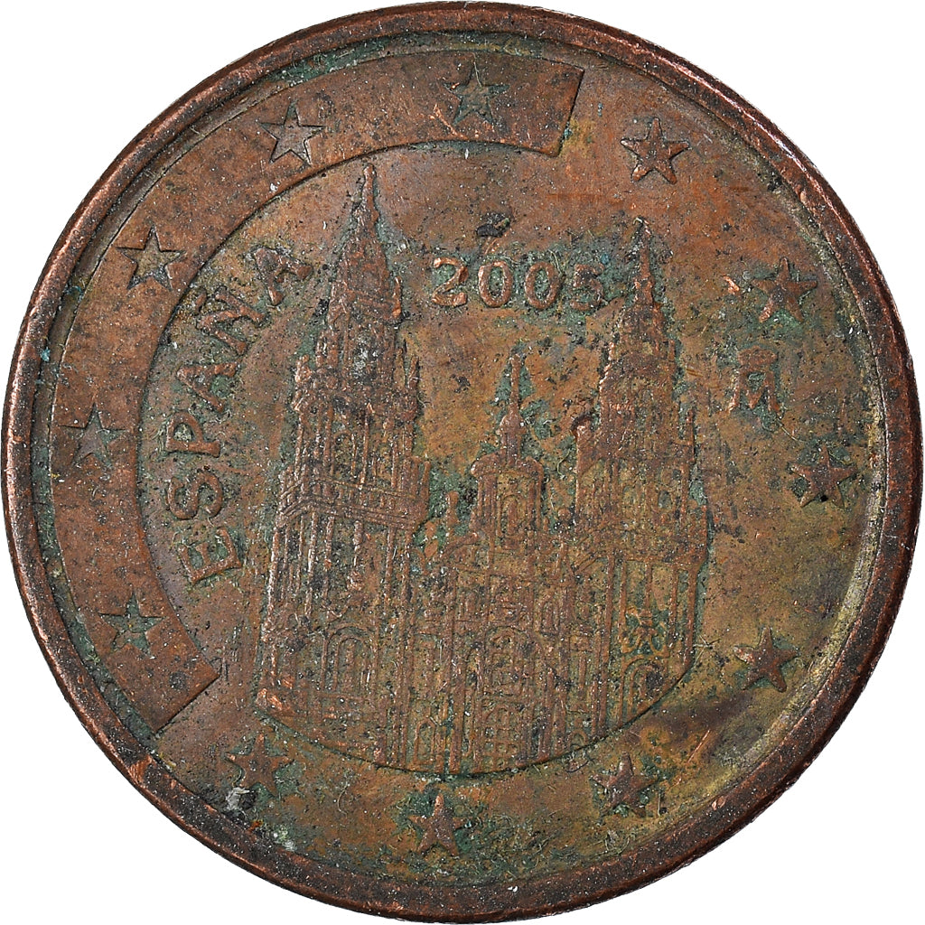 Moneda, España, 5 Euro Cent, 2005