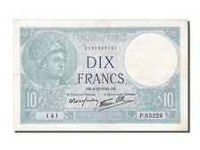 France, 10 Francs, 10 F 1916-1942 ''Minerve'', 1941, KM #84, 1941-12-04,...