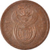 Monnaie, Afrique du Sud, 5 Cents, 2004