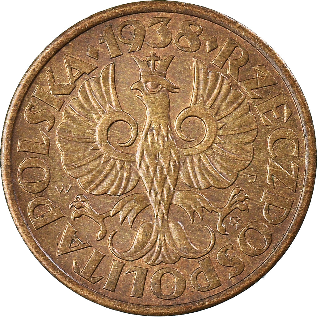 Münze, Polen, Grosz, 1938