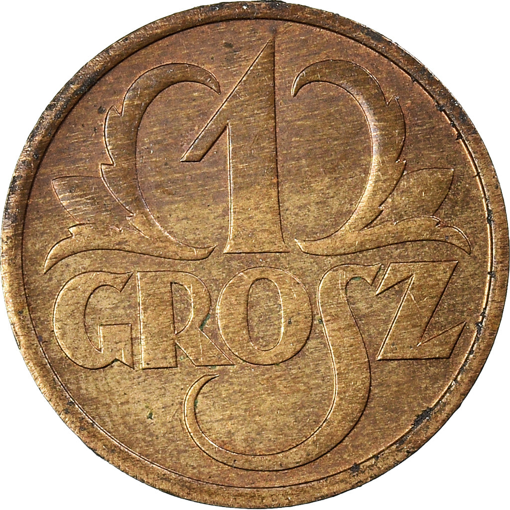 Münze, Polen, Grosz, 1938
