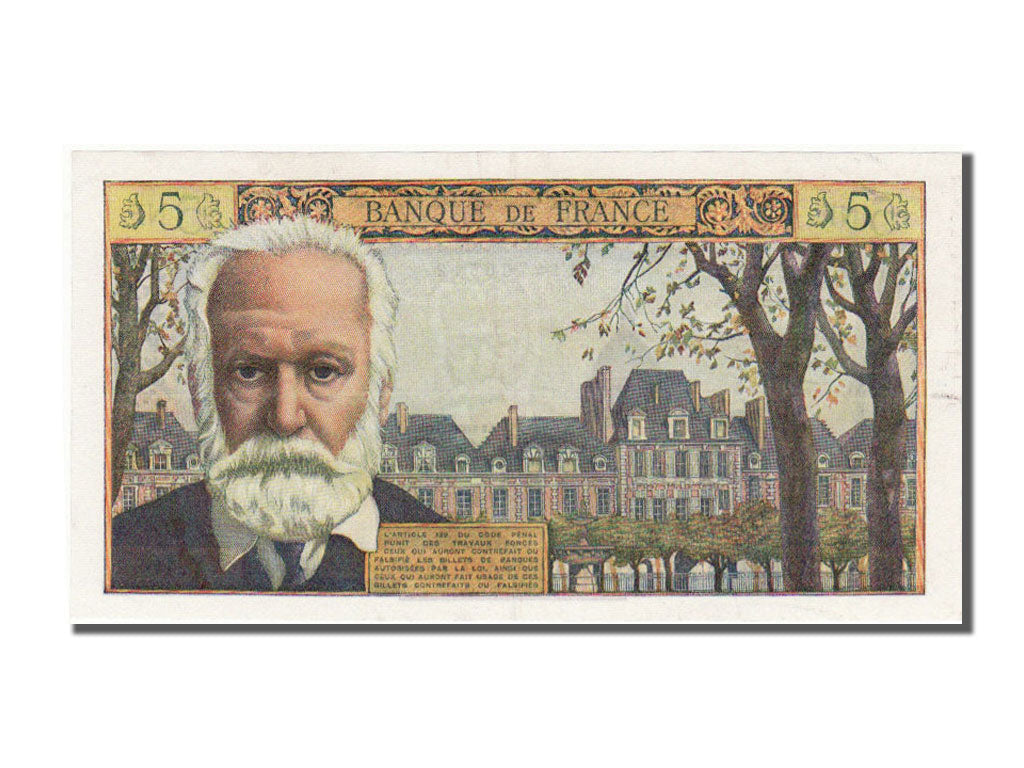 5 Nouveaux Francs type Victor Hugo