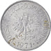 Moneta, Polonia, 20 Groszy, 1971