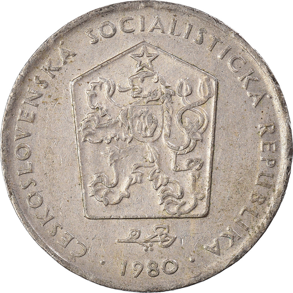 Moneta, Cecoslovacchia, 2 Koruny, 1980