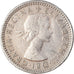 Münze, Großbritannien, 6 Pence, 1964