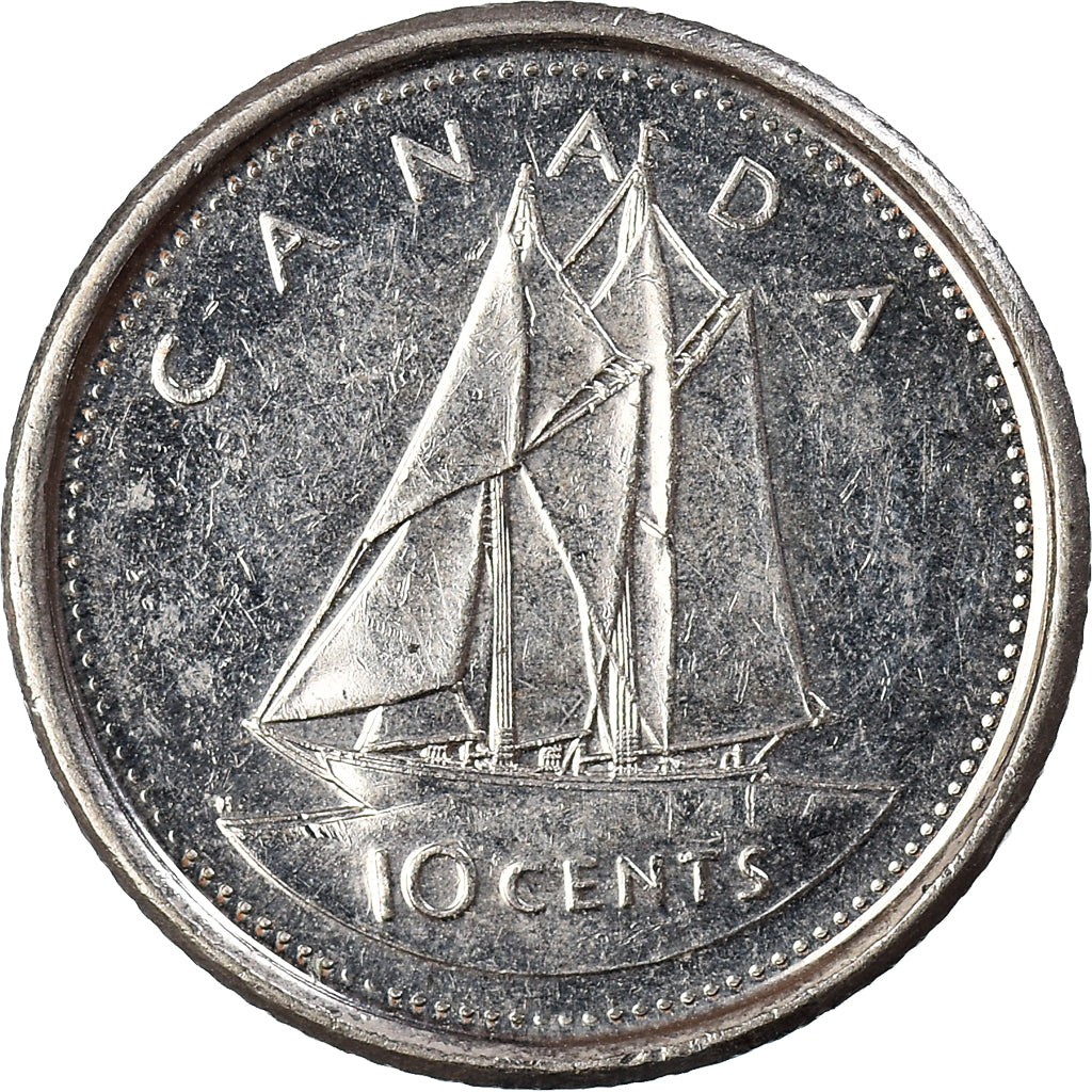 Munten, Canada, 10 Cents, 2002
