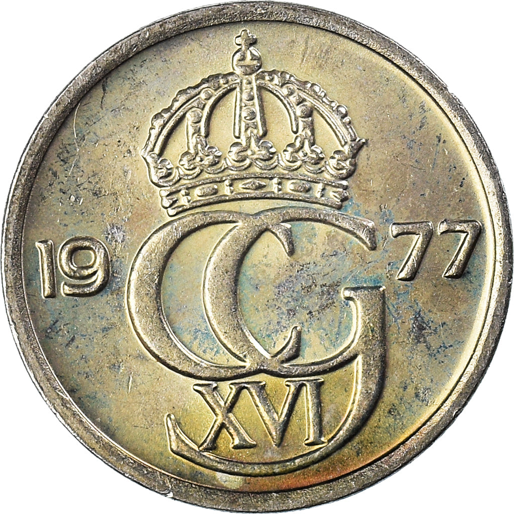 Coin, Sweden, 10 Öre, 1977