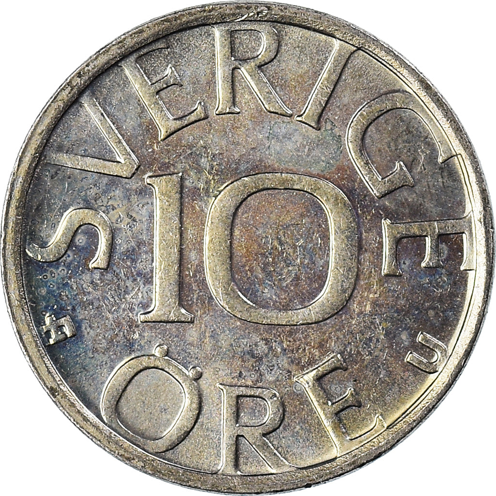 Coin, Sweden, 10 Öre, 1977