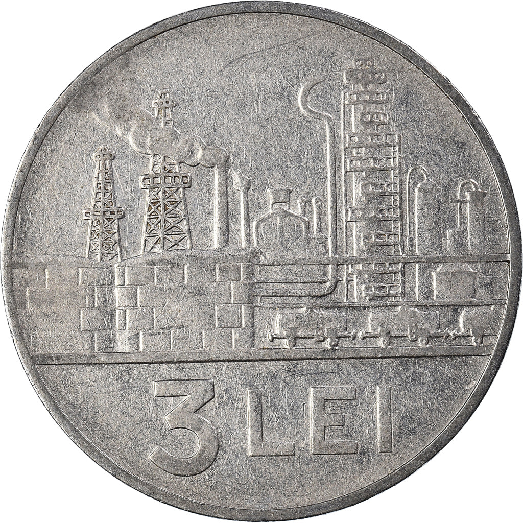 Moeda, Roménia, 3 Lei, 1963
