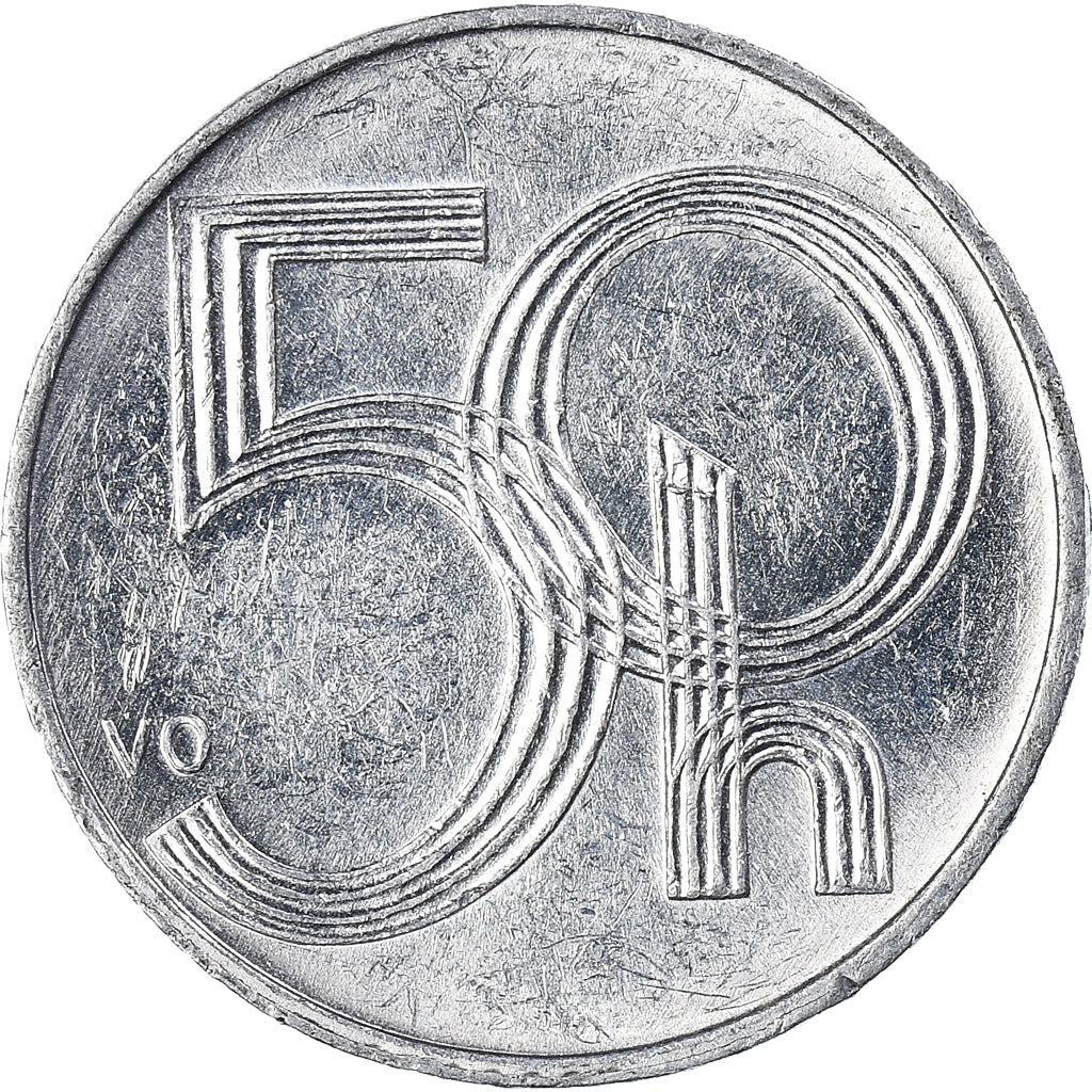 Munten, Tsjechische Republiek, 50 Haleru, 2003