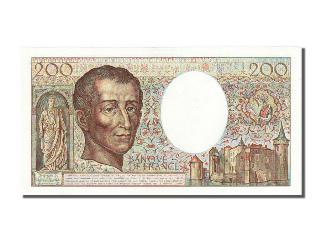Billet, France, 200 Francs, 200 F 1981-1994 ''Montesquieu'', 1982, NEUF