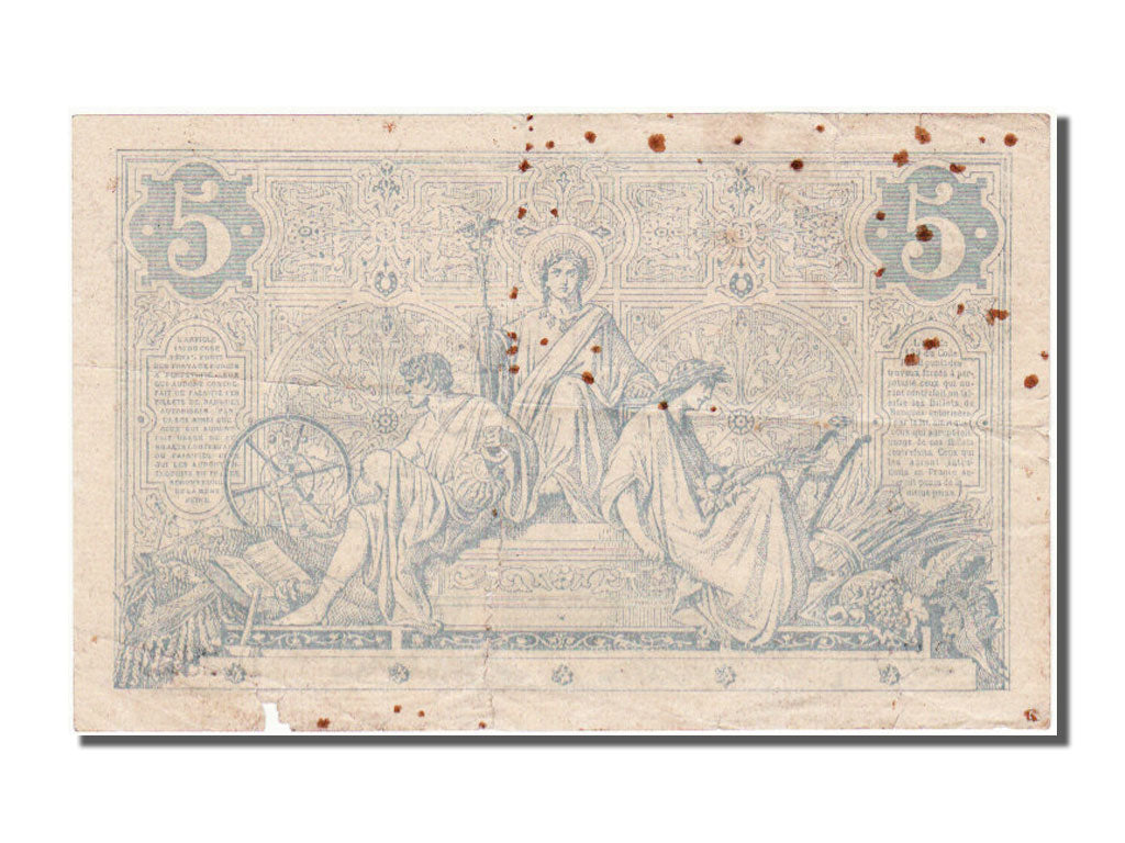 France, 5 Francs, 5 F 1871-1874 ''Noir'', 1873, KM #60, 1873-07-10, VF(30-35),..