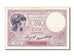 France, 5 Francs, 5 F 1917-1940 ''Violet'', 1933, KM #72e, 1933-08-24,...
