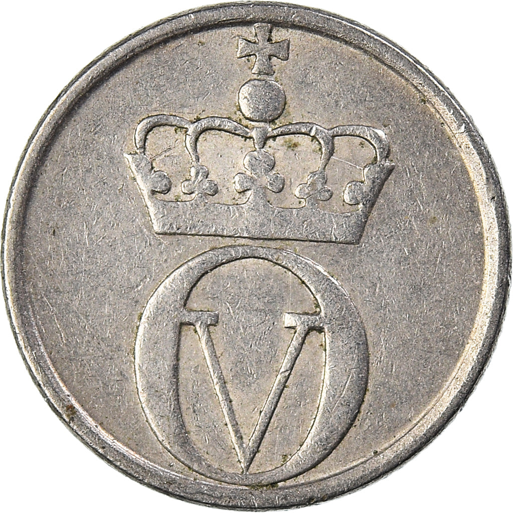 Moeda, Noruega, 10 Öre, 1962
