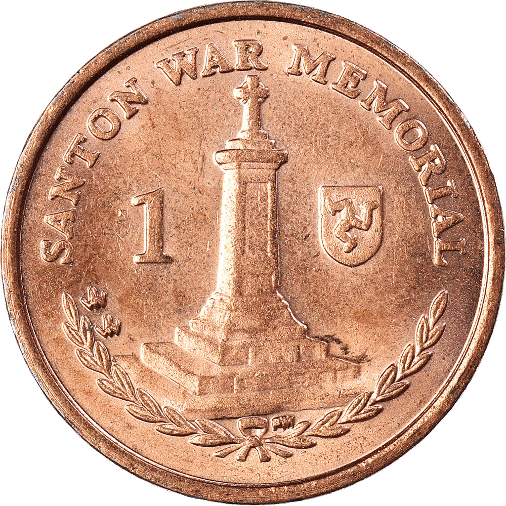 Moneta, Isola di Man, 1 Penny, 2015