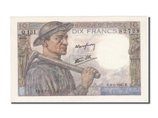 France, 10 Francs, 10 F 1941-1949 ''Mineur'', 1947, KM #99e, 1947-01-09,...
