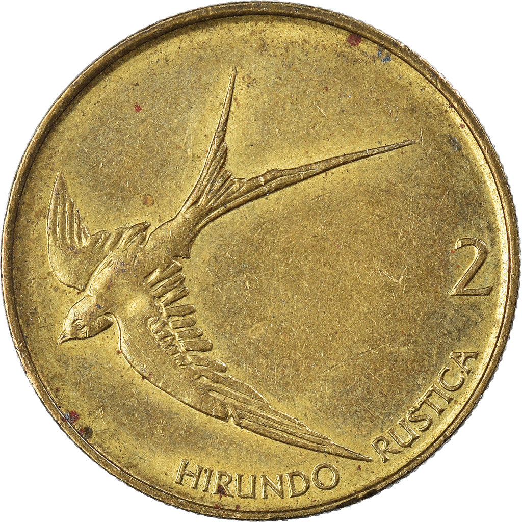 Munten, Slovenië, 2 Tolarja, 1995