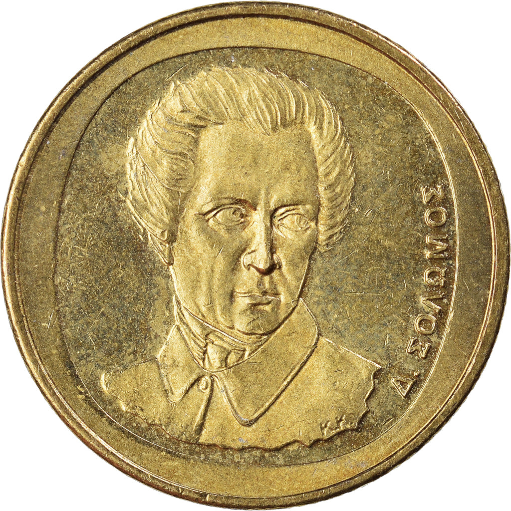 Moneta, Grecia, 20 Drachmes, 1998