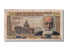 France, 500 Francs, 500 F 1954-1958 ''Victor Hugo'', 1955, KM #133a,...
