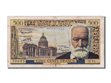France, 500 Francs, 500 F 1954-1958 ''Victor Hugo'', 1957, KM #133b,...