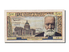 France, 5 Nouveaux Francs, 5 NF 1959-1965 ''Victor Hugo'', 1959, KM #141a,...