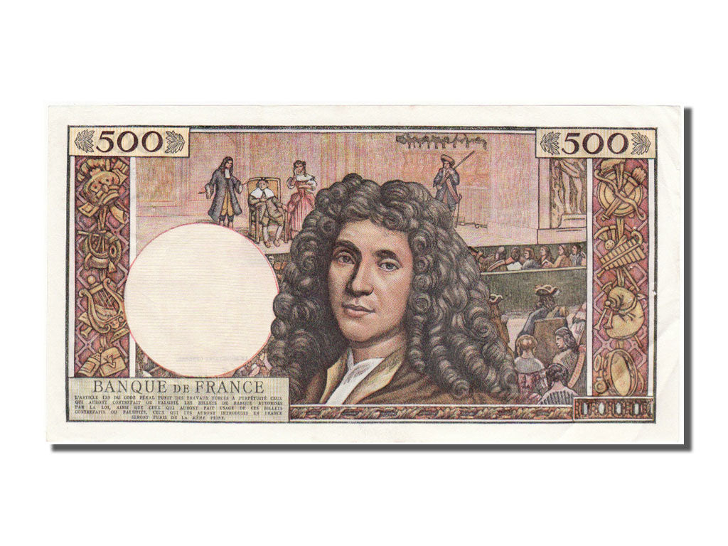 France, 500 Nouveaux Francs, 500 NF 1959-1966 ''Molière'', 1963, KM #145a, 1...